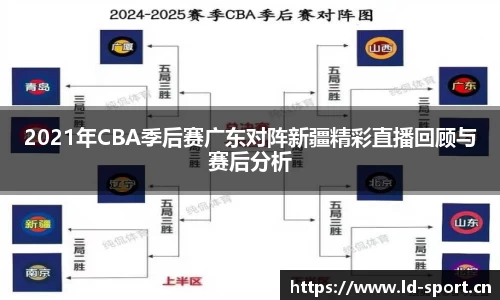 2021年CBA季后赛广东对阵新疆精彩直播回顾与赛后分析